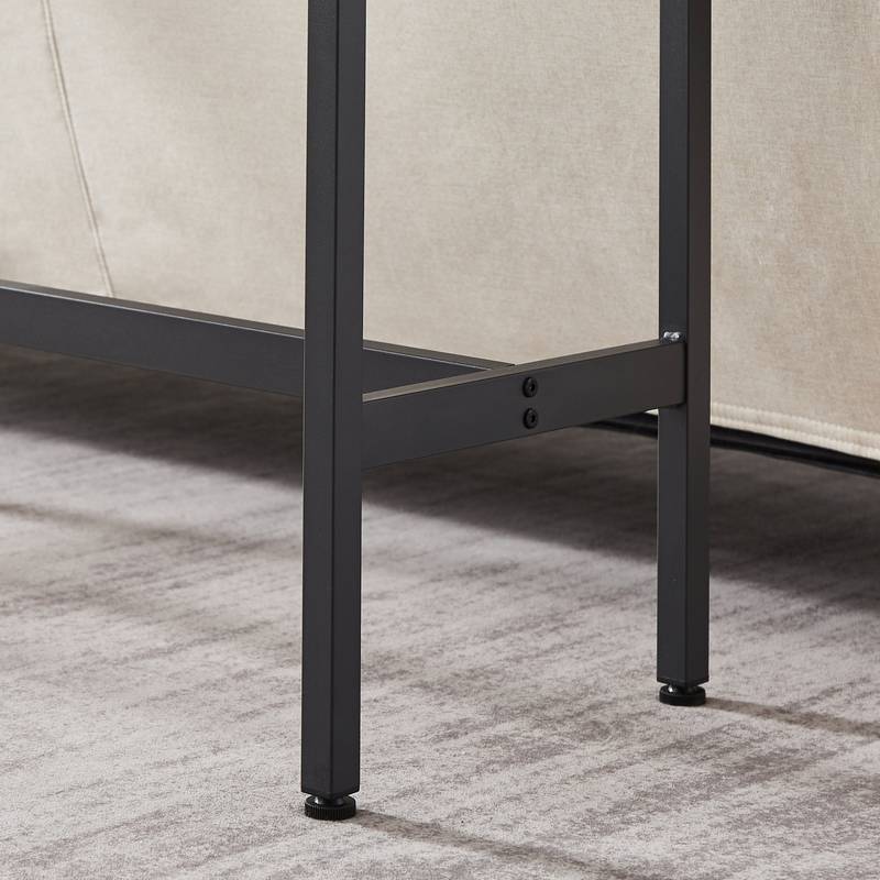 Chic Grey Bar Table Set with Cozy Stools