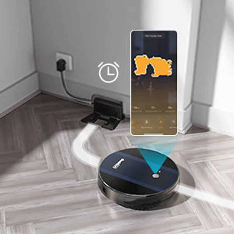 SmartClean G6 Robot Vacuum: Sleek, Powerful, and App-Controlled!