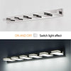 Chic Chrome LED Vanity Light – Stylish & Eco-Friendly Illumination for Your Bathroom