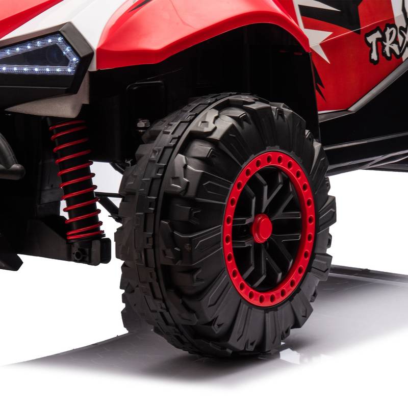 Ride-On Police Car for Kids with Parental Control and Fun Features