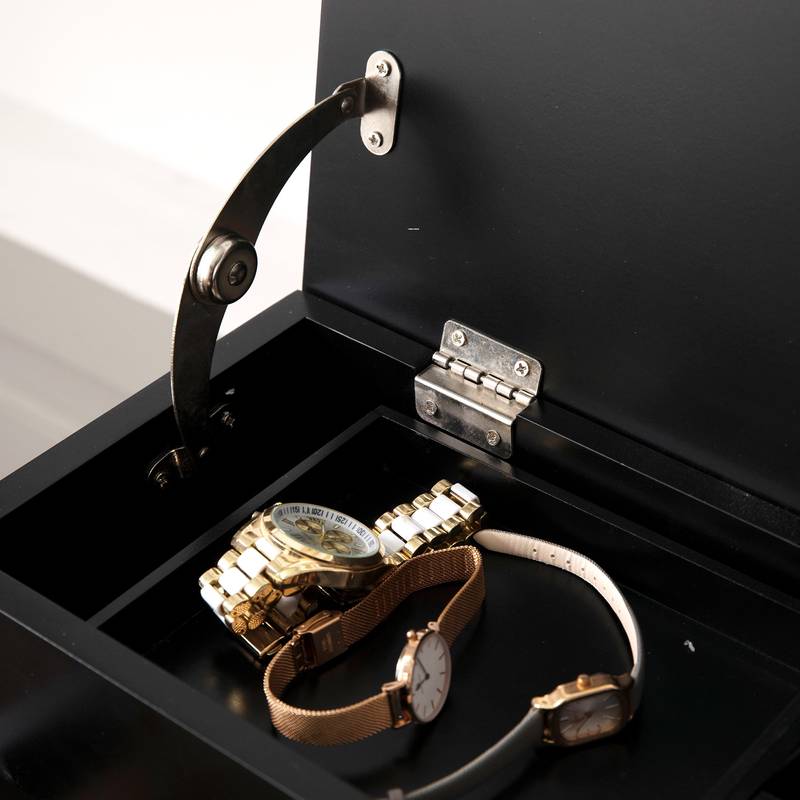 Stylish Portable Clothes Rack with Storage
