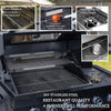 Ultimate Outdoor BBQ Island with Wine Cooler & Storage