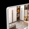 Stylish Full-Length Wall Mirror with Removable Tray