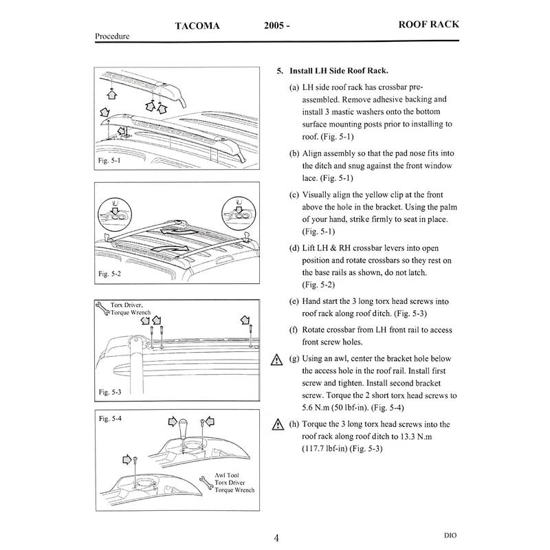 Tacoma Double Cab Roof Rack