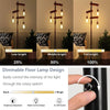 Rustic Dimmable Tree Floor Lamp
