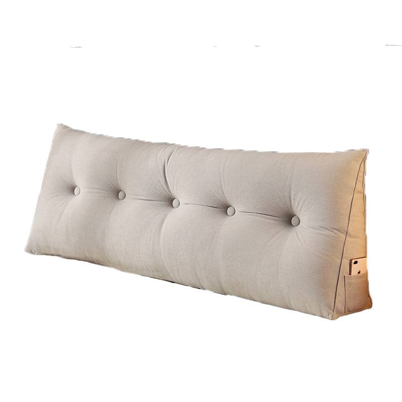 Cozy Triangular Reading Wedge Pillow