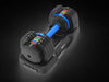 Quick-Adjust Fitness Dumbbells - Pair with Secure Grip for Full-Body Workouts