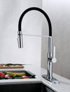 Sleek Pull-Down Kitchen Faucet