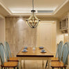 Sleek White Wooden Chandeliers