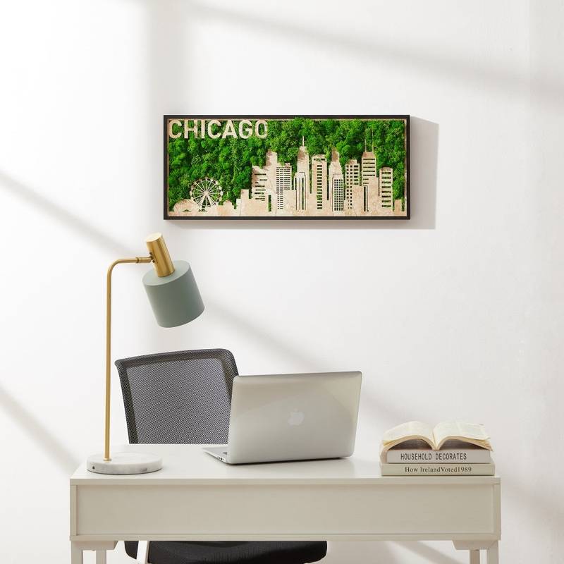 Chicago Skyline Metal Wall Art