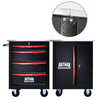 Rolling Tool Cart with Wheels - Stylish Storage for Garage and Workshop