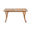Teak Charm Outdoor Dining Table
