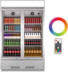 Chill & Showcase: Stylish Glass Door Commercial Fridge