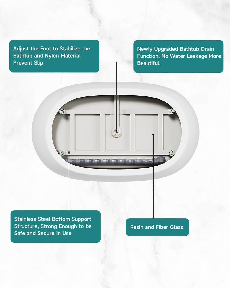 Dreamy Oval Soaking Tub