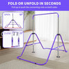 Adjustable Kids Gymnastics Bar - Fun & Foldable Training Equipment