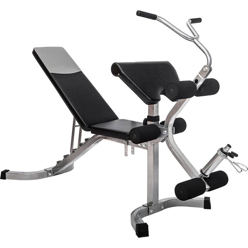 Versatile Adjustable Weight Bench with Leg Extension & Preacher Curl