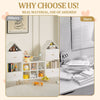 Cozy House Bookshelf for Kids: Fun Storage for Books and Toys!