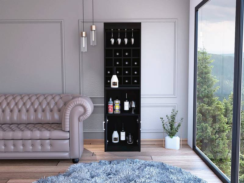 Kava Wine & Snack Cabinet
