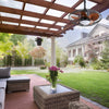 Versatile Outdoor Ceiling Fan with LED Lights and Stylish Blades