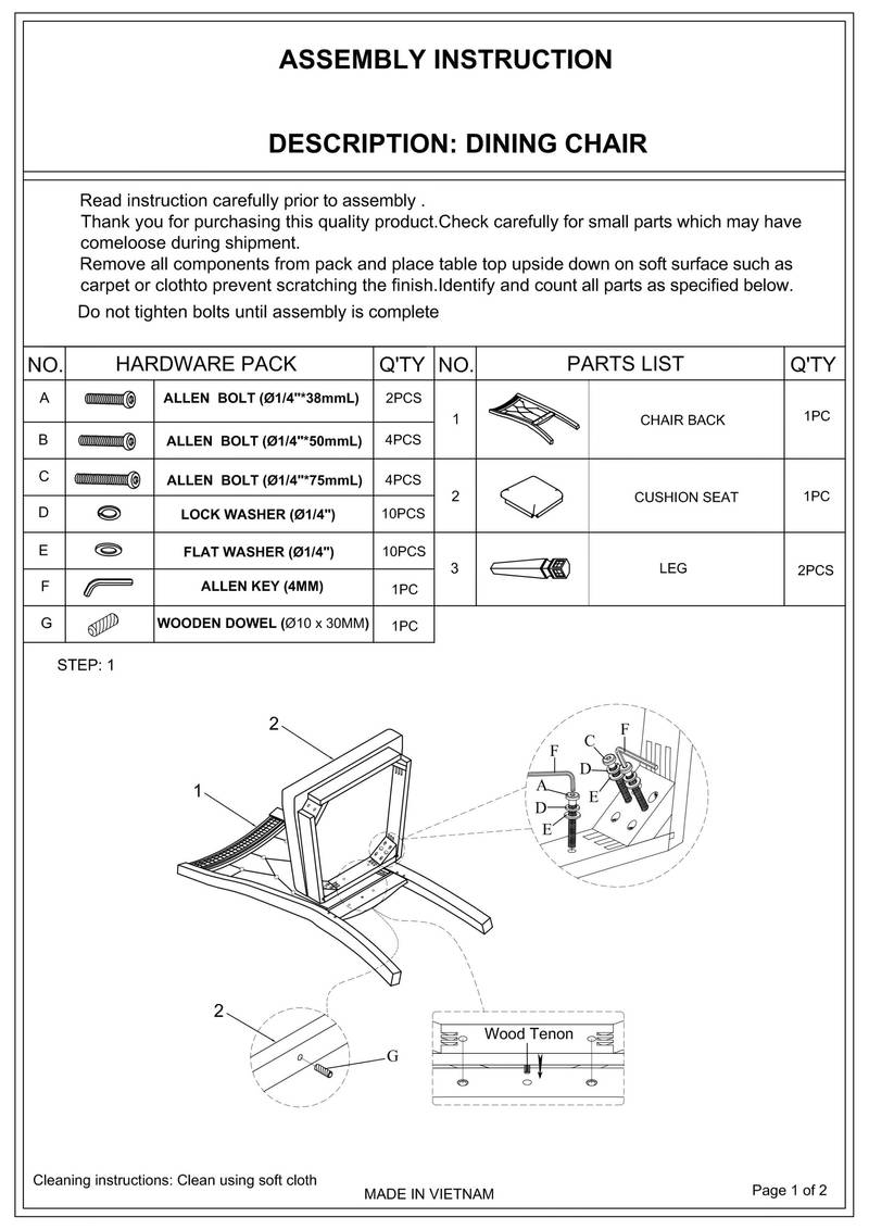 Elegant Vintage Dining Set with Glass Top and Tufted Chairs