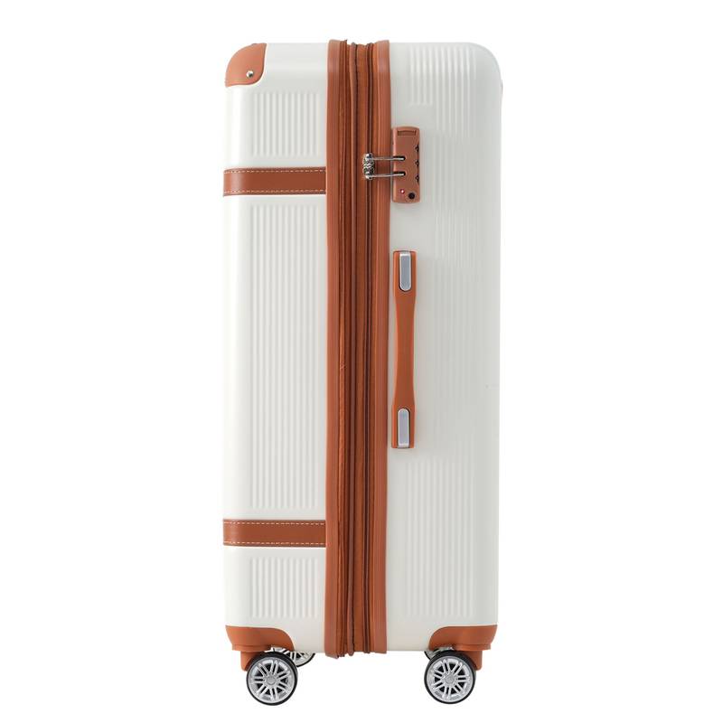 Traveler's Delight: Ultimate 3-Piece Spinner Luggage Set with TSA Lock