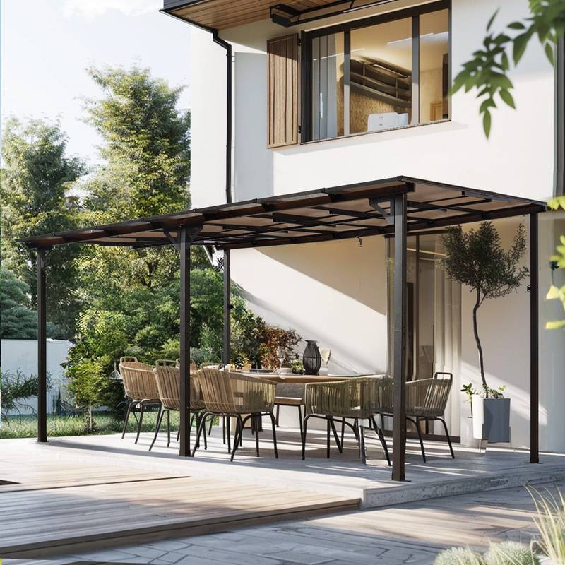 CozyMetal Patio Pergola Gazebo