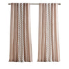 Chic Cotton Stripe Curtain Panel