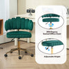 Emerald Velvet Swivel Desk Chair