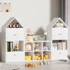 Cozy House Bookshelf for Kids: Fun Storage for Books and Toys!