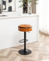 Stylish Swivel Bar Stools - Set of Two