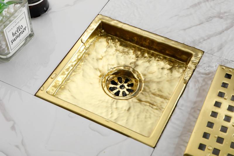 Square Shower Drain Magic