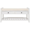 Stylish Storage Bench with Cushion
