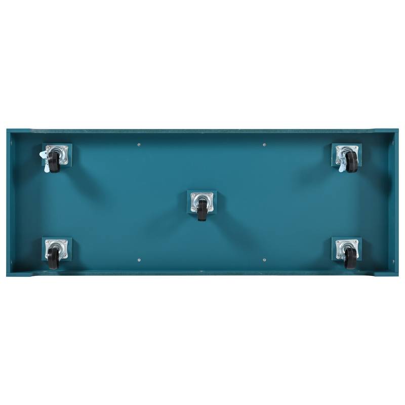 Versatile Rolling Kitchen Island with Drop Leaves and Power Outlet