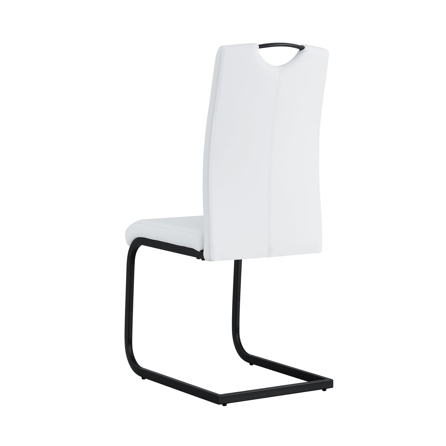 White PU Modern Chairs