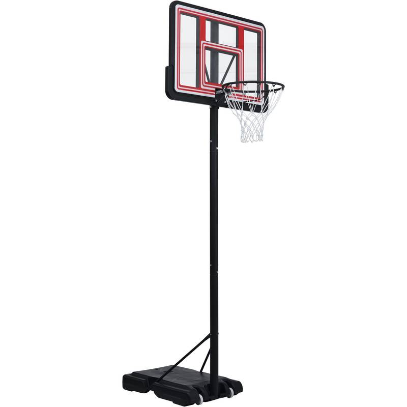 Glow & Shoot: Adjustable Portable Basketball Hoop for All Ages
