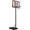 Glow & Shoot: Adjustable Portable Basketball Hoop for All Ages