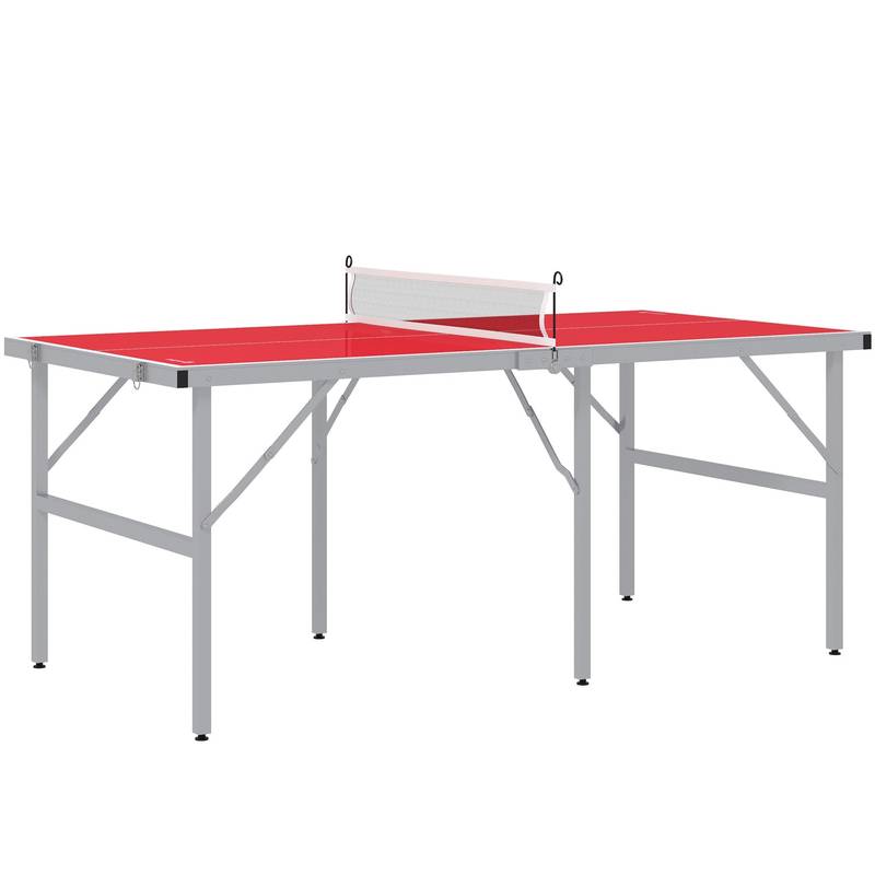 Soozier Portable Ping Pong Table Set – Play Anywhere!