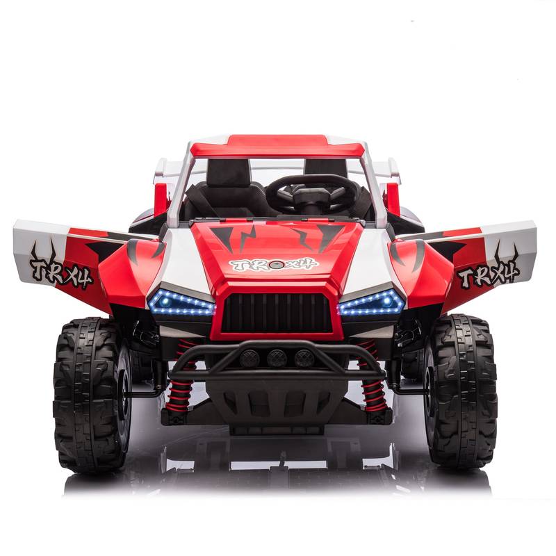 Ride-On Police Car for Kids with Parental Control and Fun Features