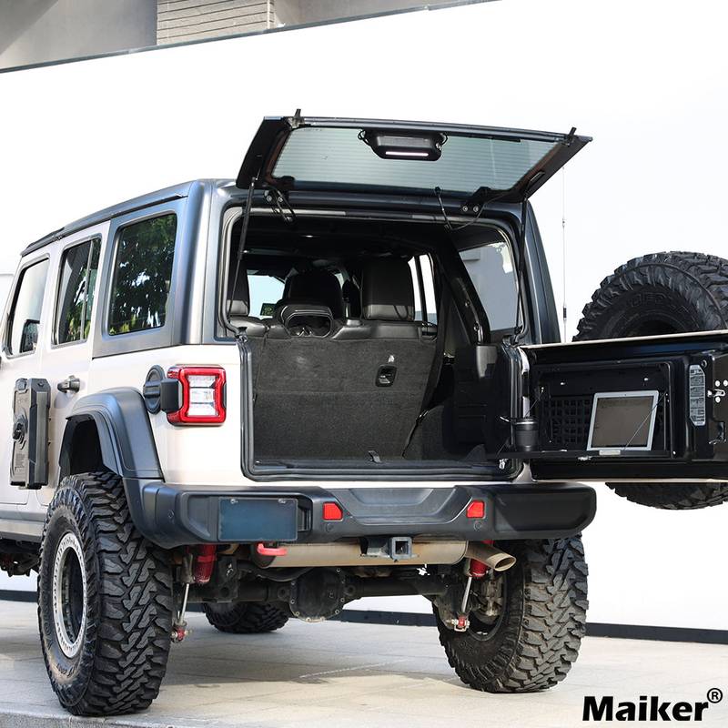 Adventure Ready Tailgate Table for Jeep Wrangler