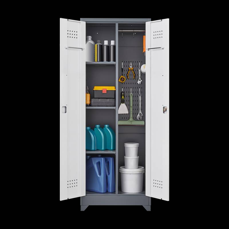 Versatile Tool & Cleaning Cabinet