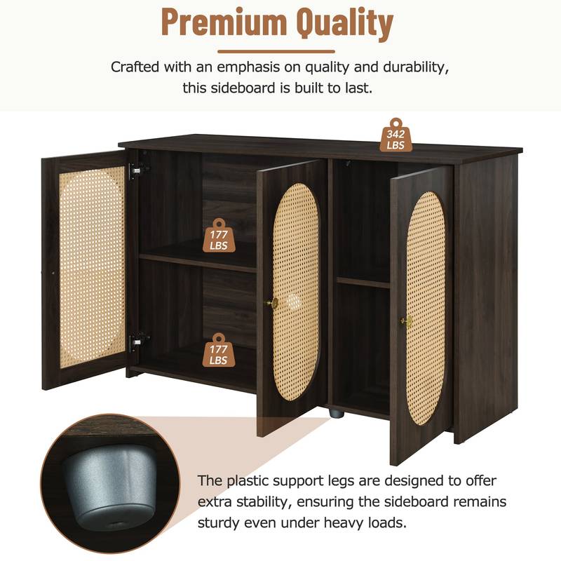 Rattan Chic Retro Sideboard