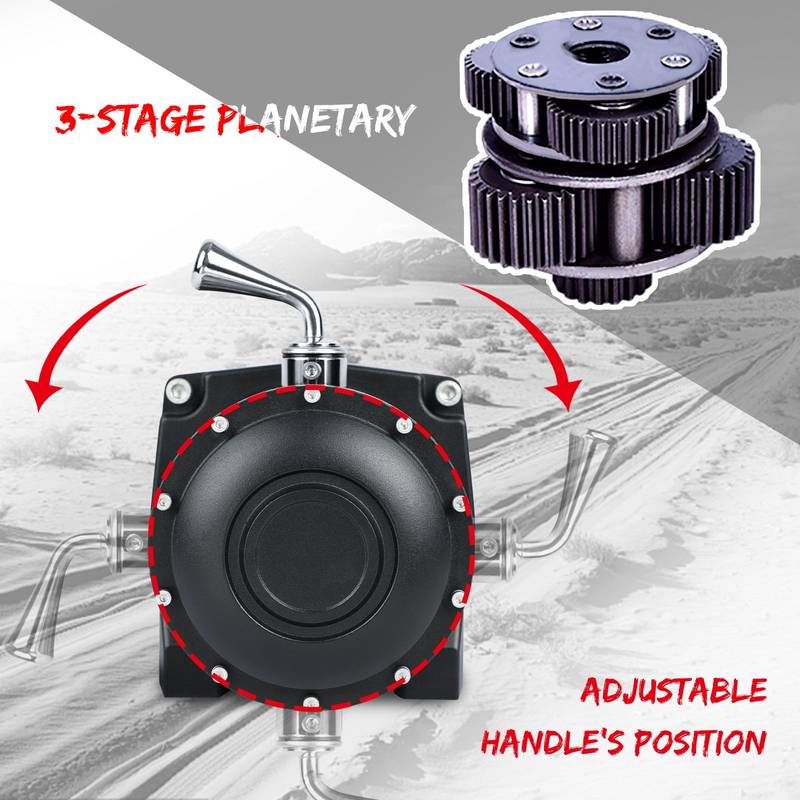 Epic Electric Winch - Ultimate Towing Power for Off-Road Adventures!
