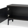 Chic LED TV Console with Stylish UV Drawers