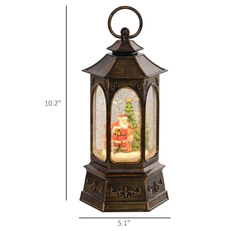 Festive Glow Snow Globe Lantern