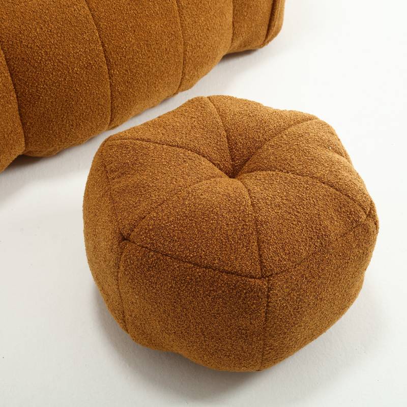 Cozy Foam Bean Bag Chair with Footstool – Perfect for Gaming, Reading, and Relaxing!