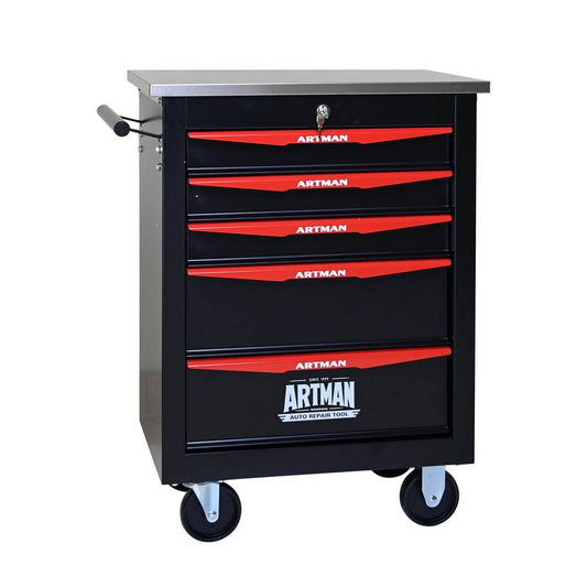 Rolling Tool Cart with Stainless Steel Top – Smart Storage for Garage & Workshop