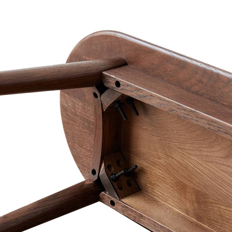 Rustic Oak Dining Bench