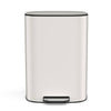 Sleek Step-On Soft Close Trash Can