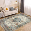 Boho Bloom Non-Slip Area Rug