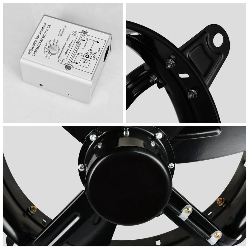 CoolBreeze Attic Fan with Smart Thermostat